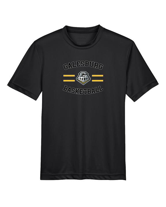 Galesburg HS Girls Basketball Curve - Youth Performance Shirt