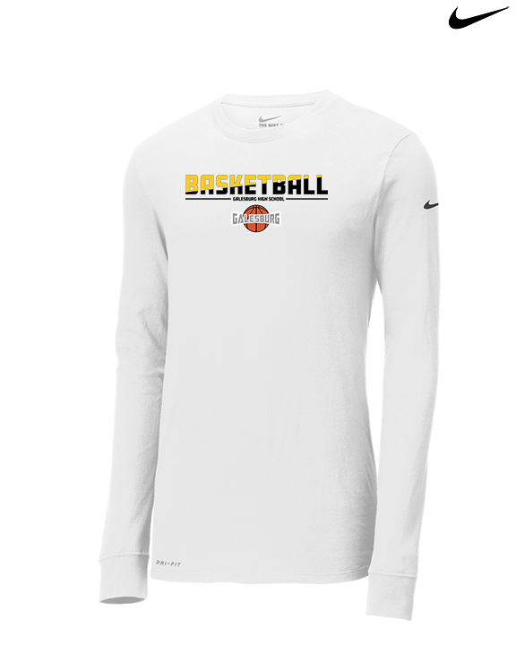 Galesburg HS Girls Basketball Cut - Mens Nike Longsleeve