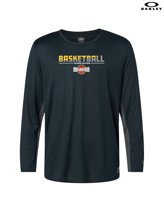 Galesburg HS Girls Basketball Cut - Mens Oakley Longsleeve