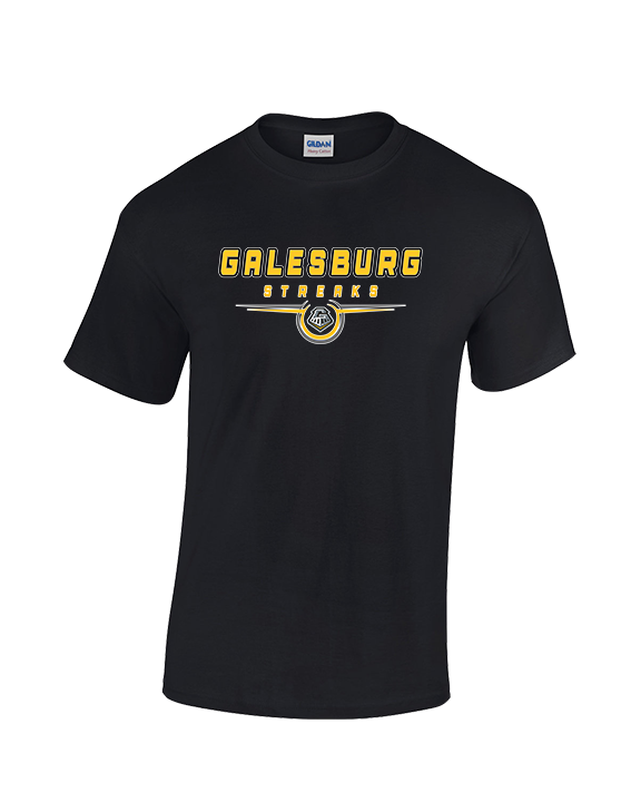 Galesburg HS Girls Basketball Design - Cotton T-Shirt