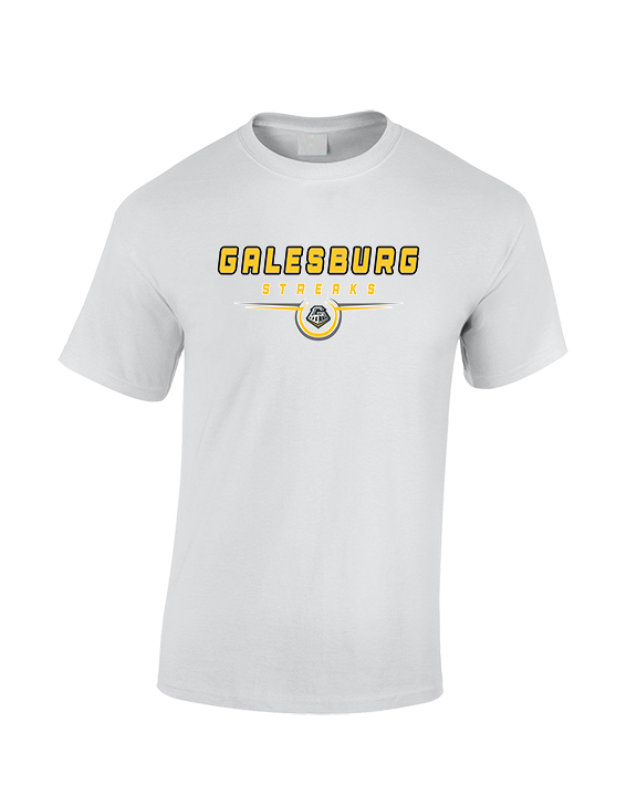 Galesburg HS Girls Basketball Design - Cotton T-Shirt