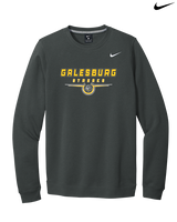 Galesburg HS Girls Basketball Design - Mens Nike Crewneck