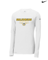 Galesburg HS Girls Basketball Design - Mens Nike Longsleeve