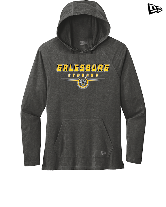 Galesburg HS Girls Basketball Design - New Era Tri-Blend Hoodie