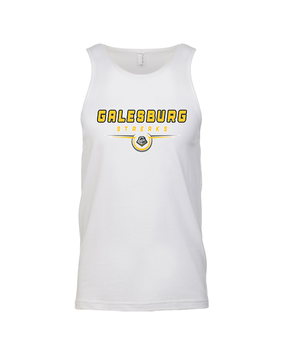Galesburg HS Girls Basketball Design - Tank Top