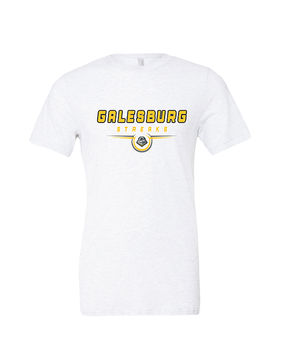 Galesburg HS Girls Basketball Design - Tri-Blend Shirt
