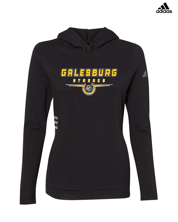 Galesburg HS Girls Basketball Design - Womens Adidas Hoodie