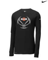 Galesburg HS Girls Basketball Full Ball - Mens Nike Longsleeve