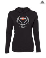 Galesburg HS Girls Basketball Full Ball - Womens Adidas Hoodie