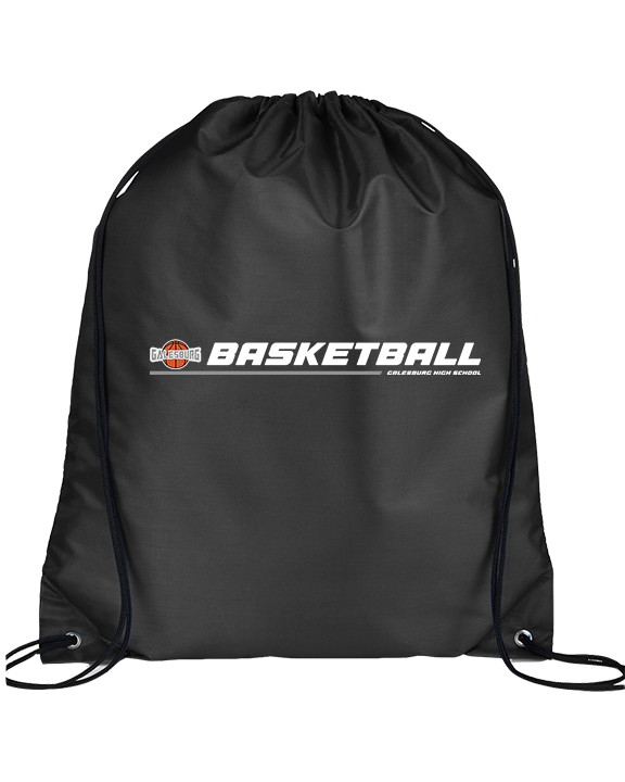 Galesburg HS Girls Basketball Lines - Drawstring Bag