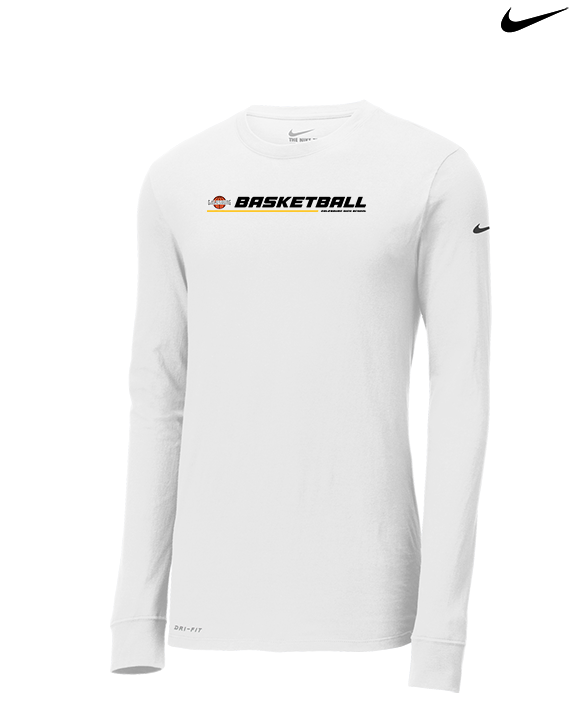 Galesburg HS Girls Basketball Lines - Mens Nike Longsleeve