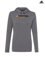 Galesburg HS Girls Basketball Lines - Womens Adidas Hoodie