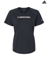 Galesburg HS Girls Basketball Lines - Womens Adidas Performance Shirt