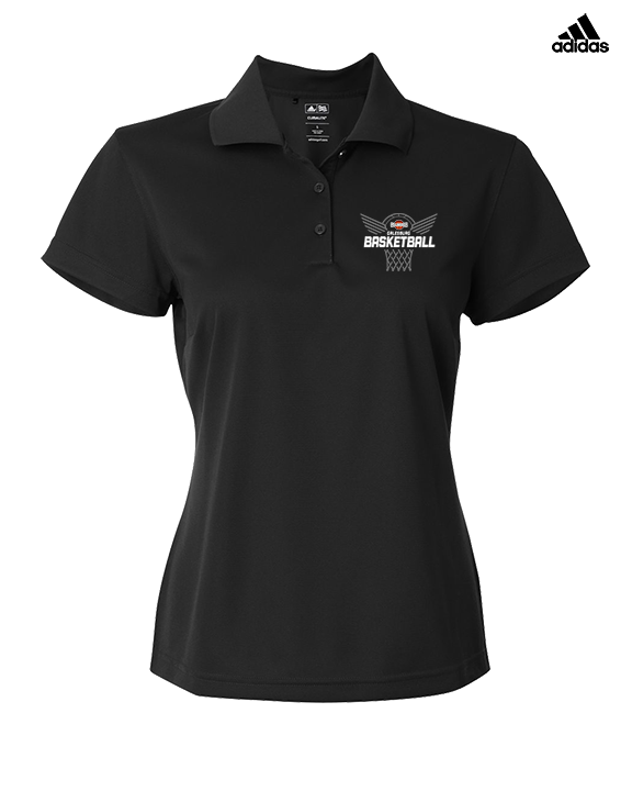 Galesburg HS Girls Basketball Nothing But Net - Adidas Womens Polo