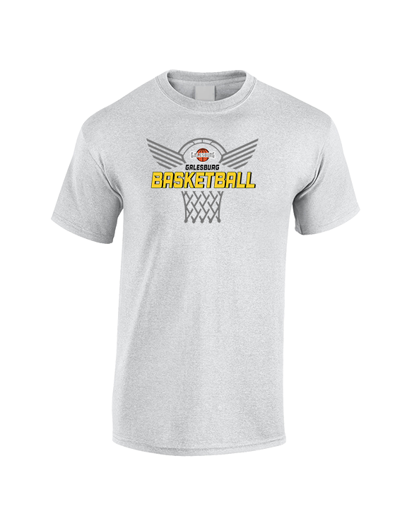 Galesburg HS Girls Basketball Nothing But Net - Cotton T-Shirt