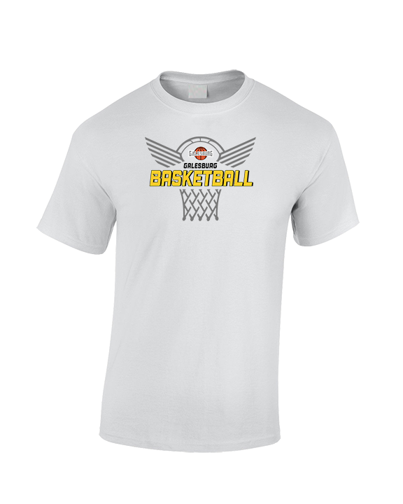 Galesburg HS Girls Basketball Nothing But Net - Cotton T-Shirt
