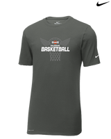 Galesburg HS Girls Basketball Nothing But Net - Mens Nike Cotton Poly Tee