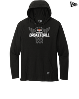 Galesburg HS Girls Basketball Nothing But Net - New Era Tri-Blend Hoodie