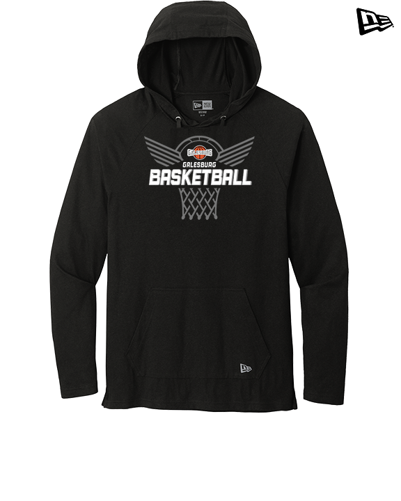 Galesburg HS Girls Basketball Nothing But Net - New Era Tri-Blend Hoodie