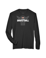 Galesburg HS Girls Basketball Nothing But Net - Performance Longsleeve