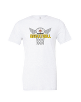 Galesburg HS Girls Basketball Nothing But Net - Tri-Blend Shirt
