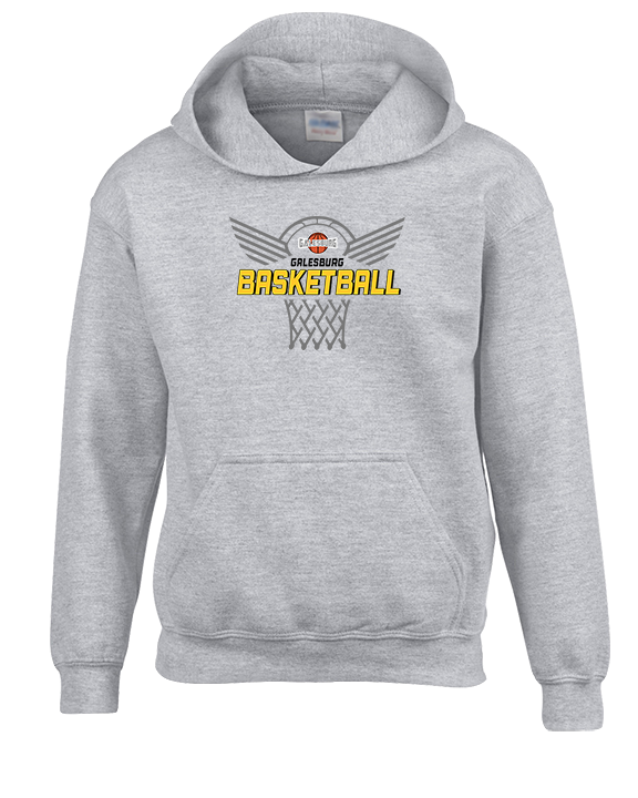 Galesburg HS Girls Basketball Nothing But Net - Unisex Hoodie