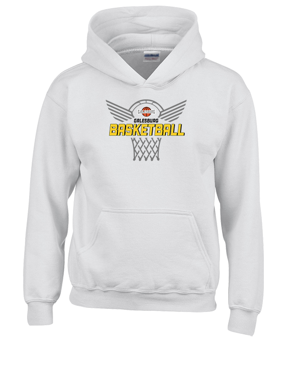 Galesburg HS Girls Basketball Nothing But Net - Youth Hoodie