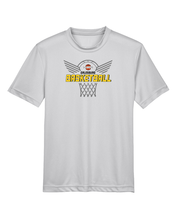 Galesburg HS Girls Basketball Nothing But Net - Youth Performance Shirt