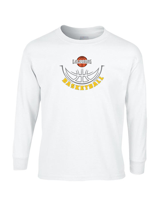 Galesburg HS Girls Basketball Outline - Cotton Longsleeve