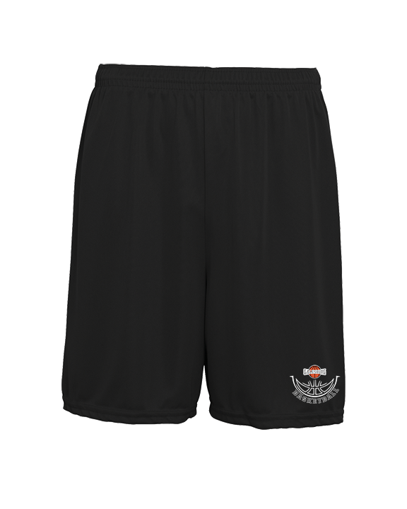 Galesburg HS Girls Basketball Outline - Mens 7inch Training Shorts