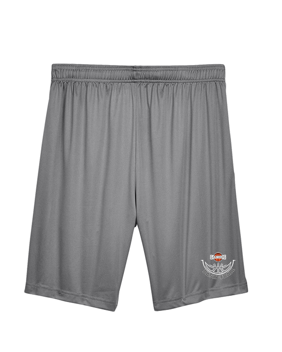 Galesburg HS Girls Basketball Outline - Mens Training Shorts with Pockets