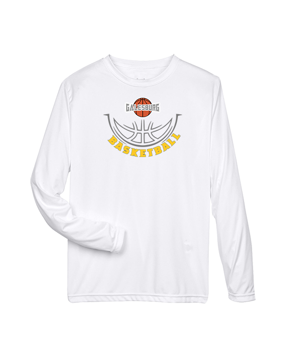 Galesburg HS Girls Basketball Outline - Performance Longsleeve