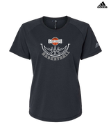 Galesburg HS Girls Basketball Outline - Womens Adidas Performance Shirt