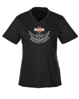 Galesburg HS Girls Basketball Outline - Womens Performance Shirt