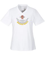Galesburg HS Girls Basketball Outline - Womens Performance Shirt