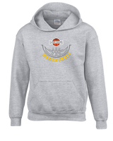 Galesburg HS Girls Basketball Outline - Youth Hoodie