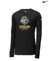 Galesburg HS Girls Basketball Shadow - Mens Nike Longsleeve