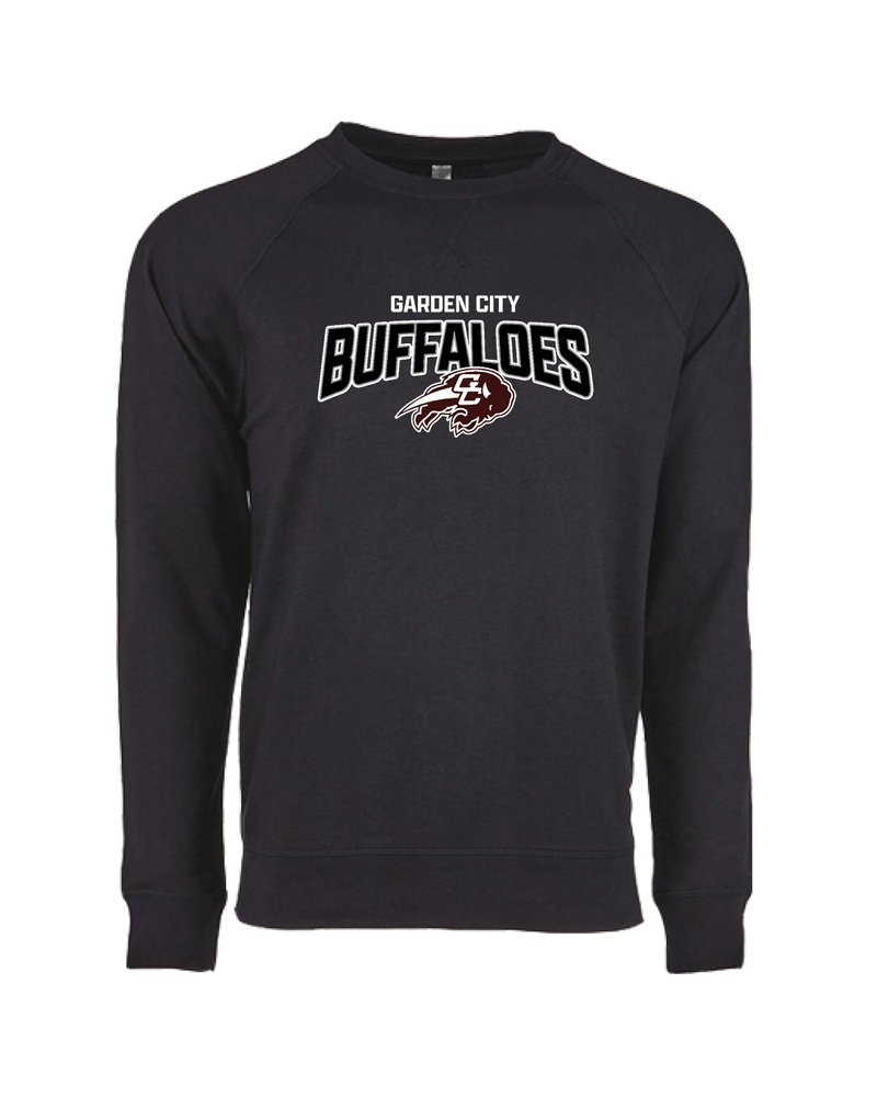 Garden City HS Buffaloes Logo - Crewneck Sweatshirt