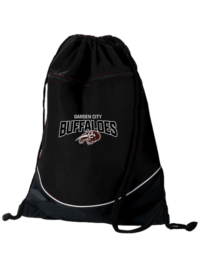 Garden City HS Buffaloes Logo - Drawstring Bag