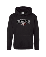 Garden City HS Buffaloes Logo - Cotton Hoodie