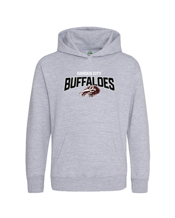 Garden City HS Buffaloes Logo - Cotton Hoodie