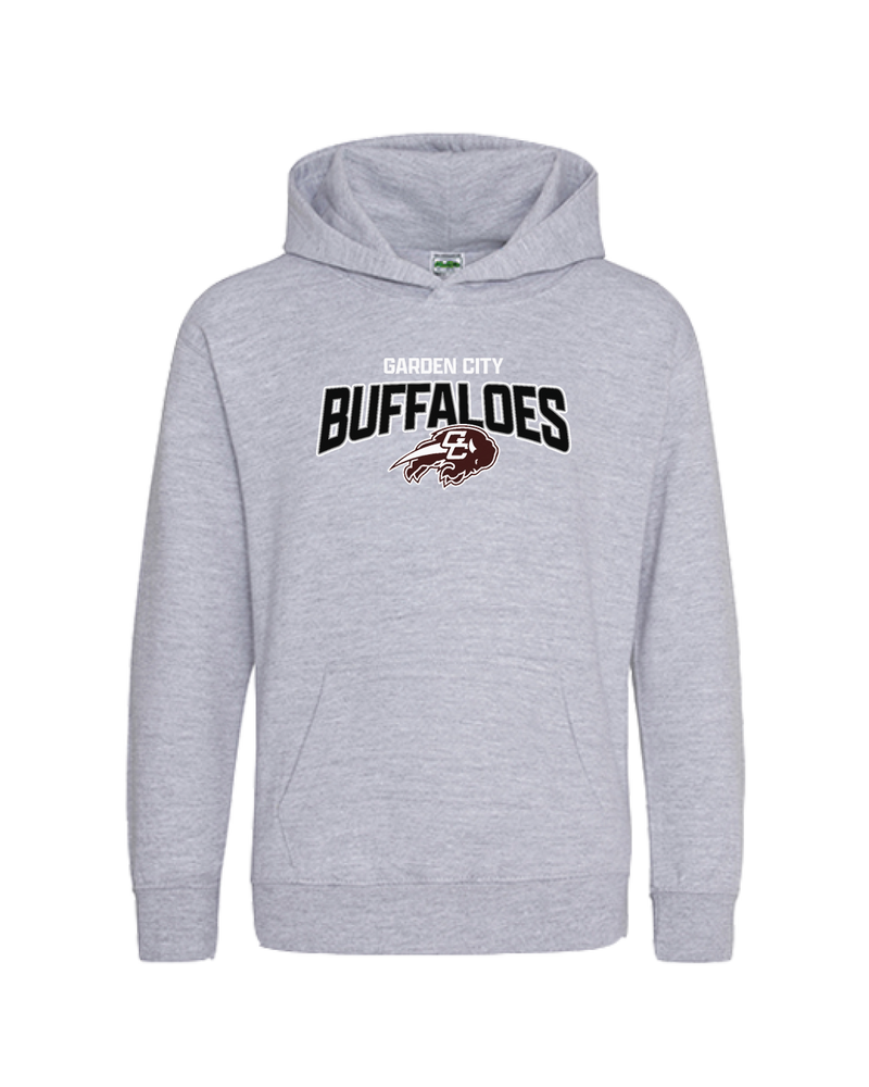 Garden City HS Buffaloes Logo - Cotton Hoodie