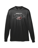 Garden City HS Buffaloes Logo - Performance Long Sleeve