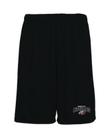Garden City HS Buffaloes Logo - 7" Training Shorts