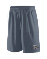 Garden City HS Buffaloes Logo - 7" Training Shorts