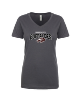 Garden City HS Buffaloes Logo - Women’s V-Neck