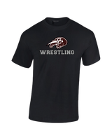 Garden City HS Wrestling Logo - Cotton T-Shirt