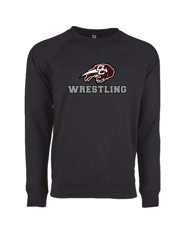 Garden City HS Wrestling Logo - Crewneck Sweatshirt