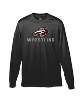 Garden City HS Wrestling Logo - Performance Long Sleeve