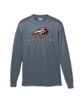 Garden City HS Wrestling Logo - Performance Long Sleeve